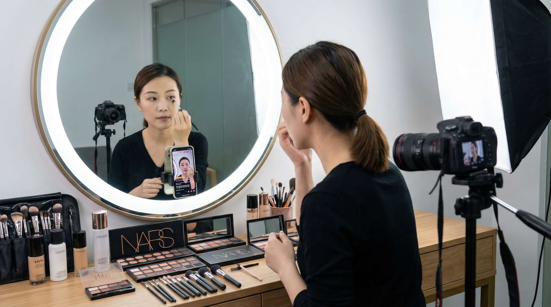 偷拍泄密美妆视频教程